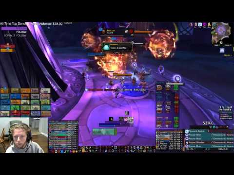 Heroic Nighthold - Chronomatic Anomaly - Arcane Mage Ranged PoV - 7.1.5