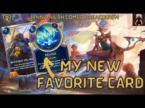 Deluge Is Such A Fun Card! This Nilah Janna Combo Deck Slaps | Standard | Legends of Runeterra