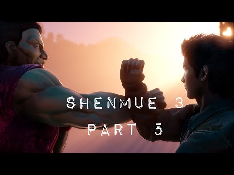 DEFEATED WHITE TIGER SHENMUE 3 walk through game play PART 5