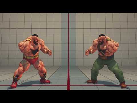 Ultra Street Fighter IV - All Costumes