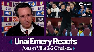 IT'S A VERY GOOD RESULT 🙂 | Unai Emery | Aston Villa 2-2 Chelsea | Premier League