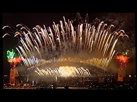 Sydney 2000 Olympic Fireworks - 2000 Olympic Games Closing Ceremony