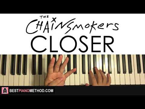 HOW TO PLAY - The Chainsmokers - Closer ft. Halsey (Piano Tutorial Lesson)