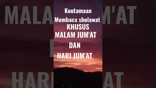Download lagu keutamaan membaca sholawat khusus malam Jum'at dan hari Jumat Syekh Ali Jaber # shorts mp3 Download lagu keutamaan membaca sholawat khusus malam Jum'at dan hari Jumat Syekh Ali Jaber # shorts mp3