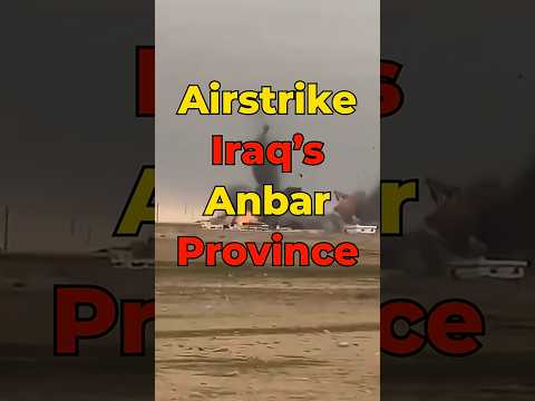 Airstrike Hits PMF Base in Iraq Anbar! Explosions Rock Haditha