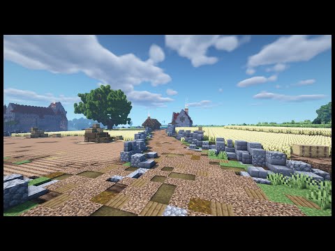 Let's Build a Medieval Village: Episode 1 | Farmlands & Toolsmith | Minecraft TimeLapse