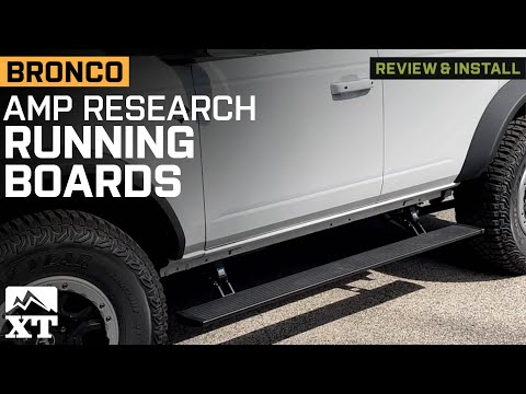 2021-2023 Ford Bronco 4-Door Amp Research PowerStep Running Boards Review & Install