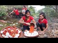 Yummy Duck Eggs And Red Fishes Find Some Eggs Fishes And Crabs For Cooking And Eating Delicious