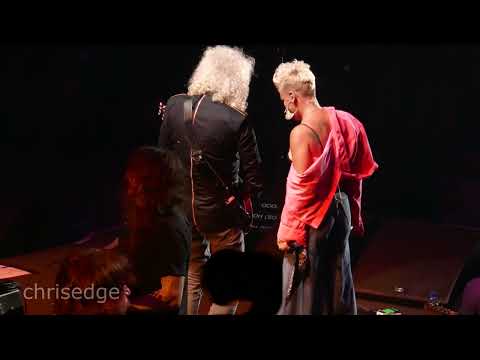 4K - Taylor Hawkins Tribute - P!nk, Queen & Foo Fighters w/HQ Audio - Somebody To Love - 2022-09-27