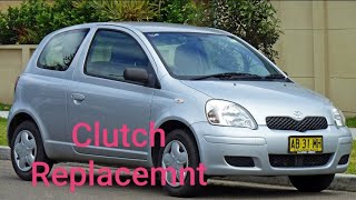 How to replace clutch Toyota Echo Yaris