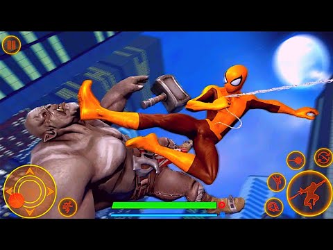 Flying Spider Rope Hero Vice City President Crime Simulator Android Gameplay By Games Zone