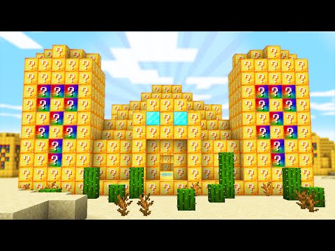 Kiingtong - Minecraft UHC but the world is Lucky Block Temples..