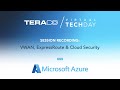 Session Recording: Teraco Virtual Tech Day with Microsoft Azure