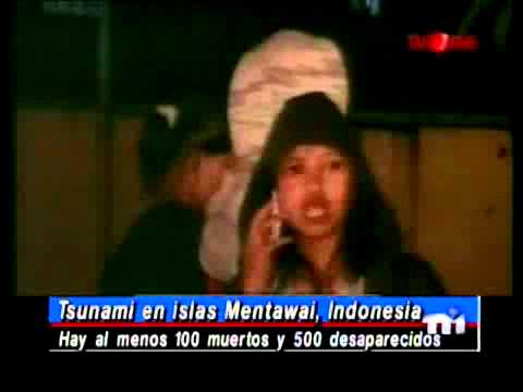 Tsunami en Indonesia causa destrozos