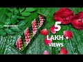Rose Petals Leaves Garland For Hair GARLAND Making Idea For BRIDAL Rose And Leaves BRIDAL GARLAND