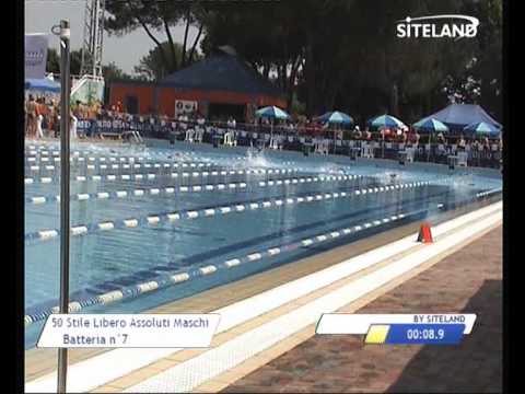 Serie 7 dei 50 Stile Libero  Assoluti Maschi Master - 11 Memorial Andrea Bettiol