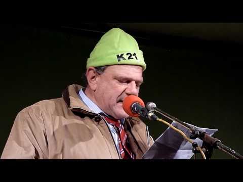 Klaus Arnoldi (VCD) - 57. Montagsdemo gegen Stuttgart 21 - 20.12.2010