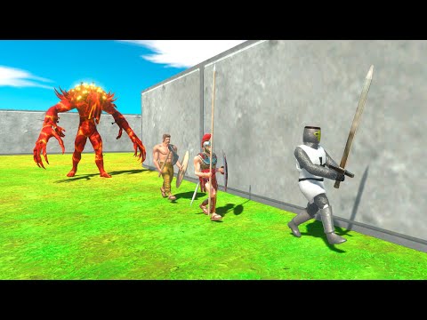 Escape from the Maze of the Lava Scourge - Animal Revolt Battle Simulator