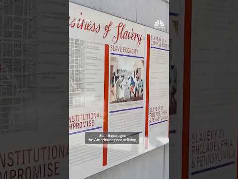 Philadelphia sues the Trump administration over removal of museum exhibits referencing slavery