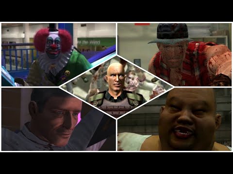 Dead Rising - All Bosses & Psychopaths + Ending