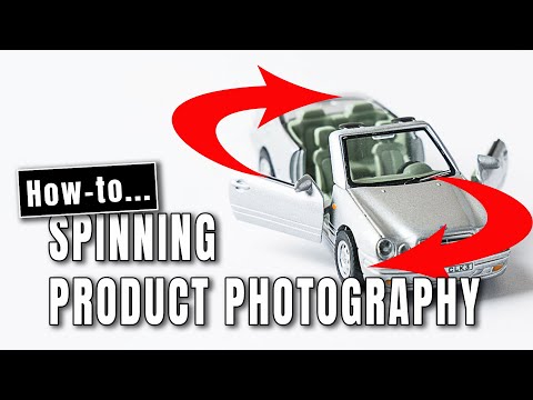 How to create and upload 360 degree product photography images