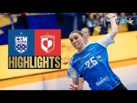 CSM Bucuresti 🆚 HC Podravka | HIGHLIGHTS | EHF Champions League Women 2025/26