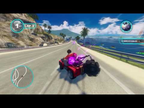 Sonic & All-Stars Racing Transformed (PC) - OutRun Bay Single Race, 3:05.76