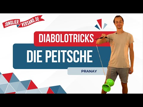 Die Peitsche | Diabolotutorial | Jonglierversand.de | Pranay | Diabolo-Tricks