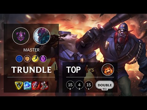 Trundle Top vs Gnar - EUW Master Patch 11.18