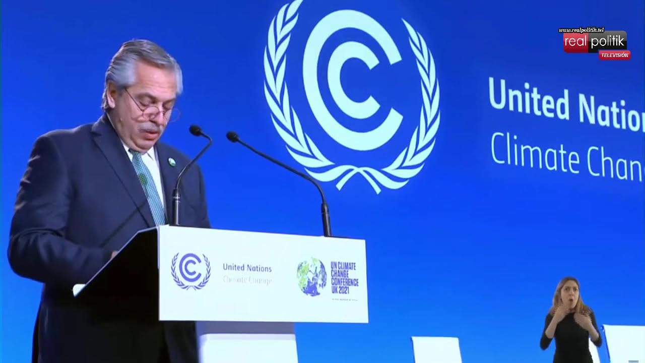 Alberto Fernández: "La Argentina reafirma su compromiso con el acuerdo de parís"