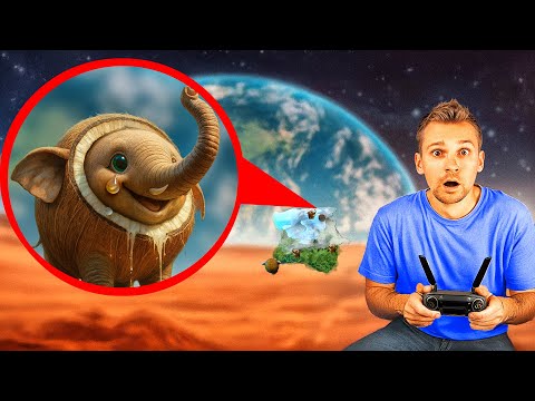 My Drone Catches Cocofanto Elefanto Tropcial Elephant in Real Life