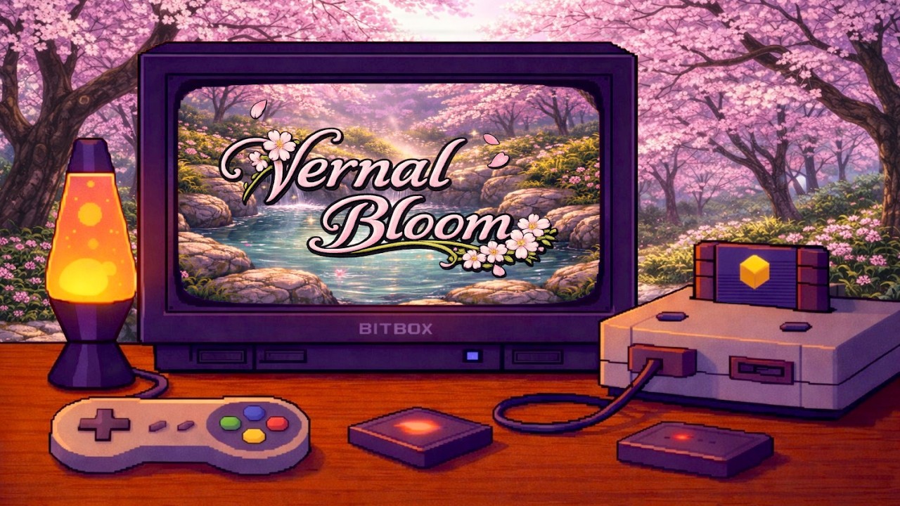 LIVE — Cartridge 06: Vernal Bloom | SNES-Style 16-Bit VGM Soundtrack