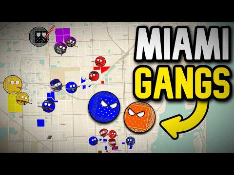 The History of the first Miami Gangs (explained on map)