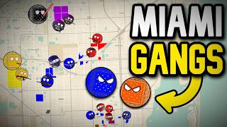 The History of the first Miami Gangs (explained on map)