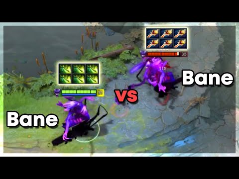 6x Butterfly Bane vs 6x Rapier Bane | Level 30 Dota 2 | Who Will Beat?