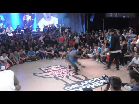 RedBull BC One Orlando Cypher 2013 - FINAL | Vicious Victor vs Stripes