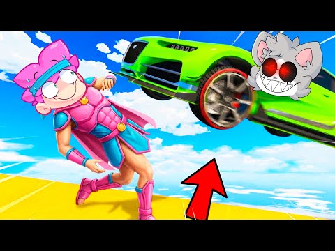 ¡Nadie Sobrevive a los AUTOS MORTALES en GTA! 😱 CORREDOR vs CAZADOR en GTA 5!