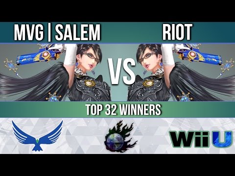 EagleLAN 2017 - MVG | Salem (Bayonetta) vs. Riot (Bayonetta) -  Top 32 Winners - Smash Wii U