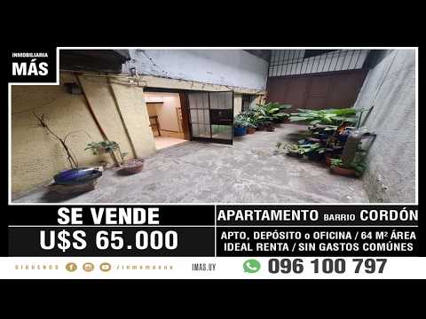 Video de YouTube - Apartamento Depósito Cordón Montevideo iMas.uy MA *