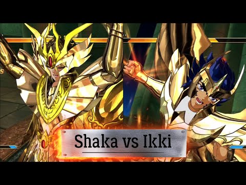 Saint Seiya: Soldiers Soul - Shaka (God Cloth) vs Ikki (God Cloth) (5 Round)