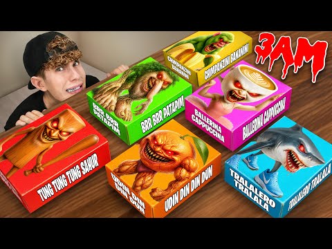 DO NOT OPEN EVIL MYSTERY TUNG TUNG TUNG SAHUR TRALALERO TRALALA BOXES at 3 AM!!