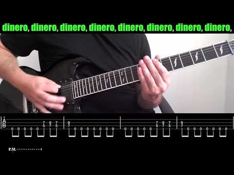 Obus - Dinero Dinero [TAB Guitarra Rítmica + Letra]