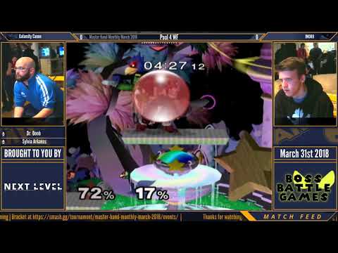 MHM 3-18 [Melee] - Galamity Canon (Ganondorf) vs IMDRR (Falco) - Pool 4 WF