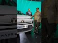 Nitin Gadkari Unveils TATA Harrier EV Shorts Nitingadkari Autoexpo2023 Tataharrierev
