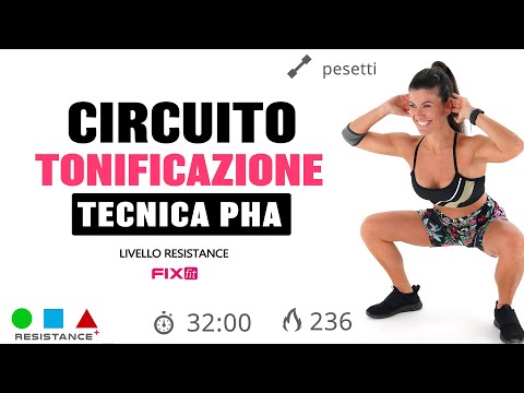 Resistance PHA: Tonificazione Total Body Con Pesi (Senza Salti)