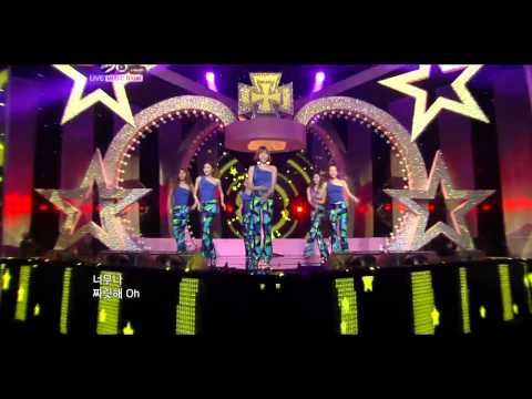 [KyuHK] 110812 MuBan Dal★Shabet - Beep & Bling Bling  ComeBack Stage
