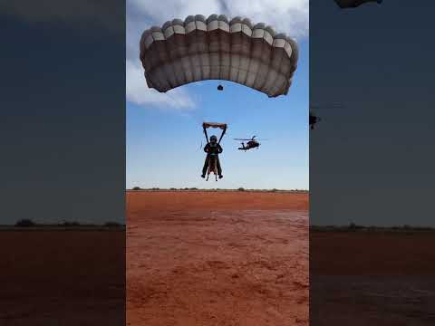 This Elite K9 Parachute Mission 🪂🐕 | Incredible Mid-Air Jump & Perfect Landing!