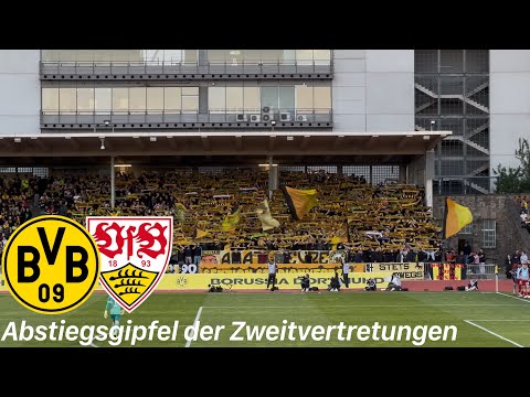 Borussia Dortmund II - VFB Stuttgart II | BVB Ultras unterstützen Amateure im Abstiegsgipfel