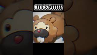 Bidoof Is the real Pokemon God!!  #memes #pokemon #edit #bidoof #trending #shorts #fyp