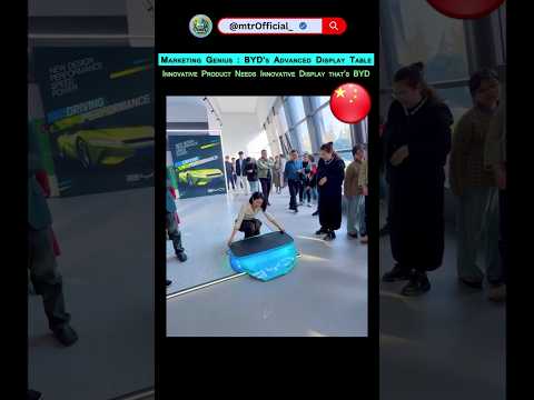 👉 China’s BYD Smart Table Is Insane 😳 | BYD’s Table Is Smarter Than Most Showrooms 😳